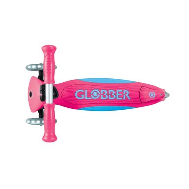 SCOOTER GLOBBER ELITE LED FUCSIA - 5