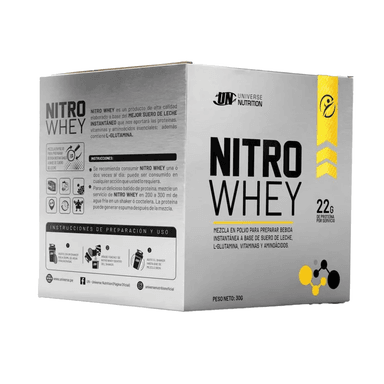 PROTEÍNA NITRO WHEY SACHET X10 UND CHOCOLATE