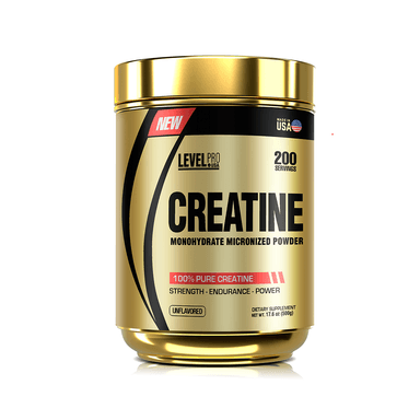 CREATINA LEVEL PRO 500GR 200 SERV