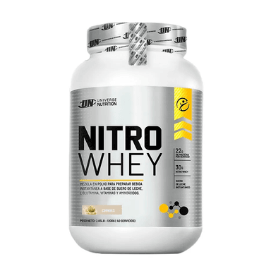 PROTEÍNA NITRO WHEY 1.1 KG COOKIES AND CREAM