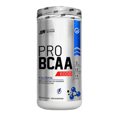 AMINOÁCIDO PRO BCAA 6000 UN FRUIT PUNCH 1 KG