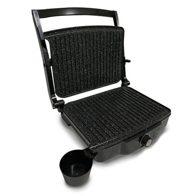 PARRILLERA FINEZZA FZ-802EG ANTIADHERENTE CON REGULADOR TEMPERATURA