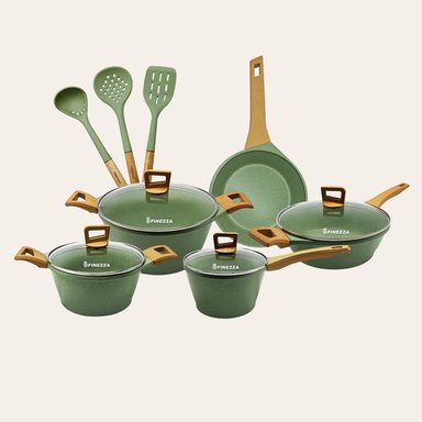 JUEGO DE OLLAS ULTRAGRANITO DE 12 PZS. (FZ-X1733CV)