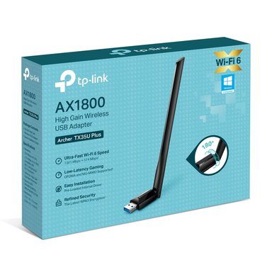 ADAPTADOR USB WI-FI 6 AX1800 ARCHER TX35U PLUS TP-LINK - 1
