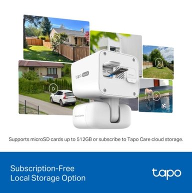 KIT TAPO C645D
KIT DE CÁMARA DE SEGURIDAD CON DOBLE LENTE Y FUNCIÓN DE GIRO E INCLINACIÓN ALIMENTADA POR ENERGÍA SOLAR - 3