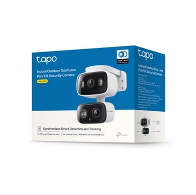 TAPO C246D
CÁMARA DE VIGILANCIA 360º CON DOBLE LENTE PARA INTERIOR Y EXTERIOR - 1
