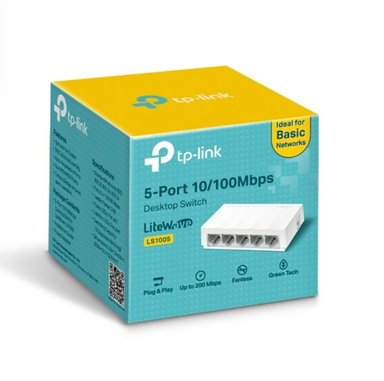 SWITCH TP-LINK LS1005 DE 5 PUERTOS 10-100MBPS - 1