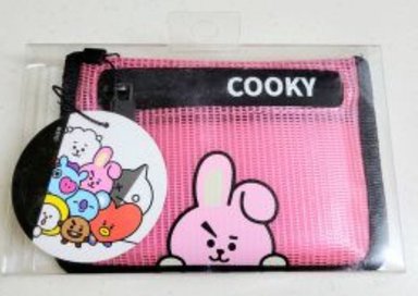 MONEDERO BT21 COOKY MINI BOLSO/ ROSADO