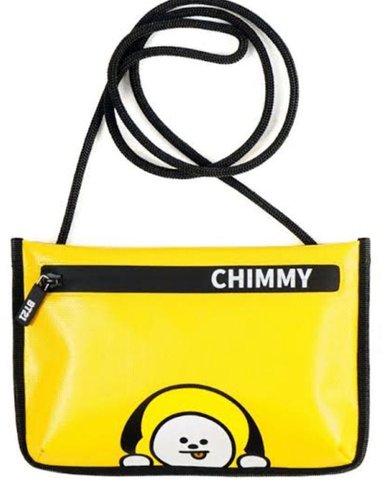MONEDERO BT21 CHIMMY MINI BOLSO/ AMARILLO