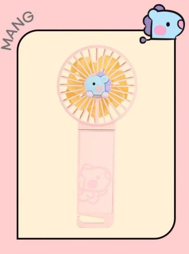 VENTILADOR PORTATIL BT21 MANG