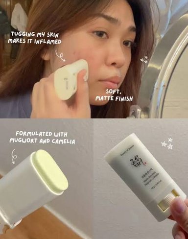BLOQUEADOR FACIAL BEAUTY OF JOSEON MATTE SUN STICK MUGWORT+ CAMELIA SPF 50+ PA++++ - 4