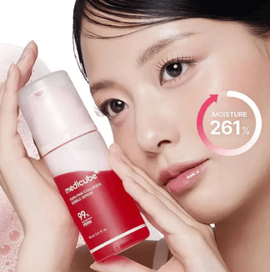 MEDICUBE PDRN PINK COLLAGEN BUBBLE SERUM 95ML - 1