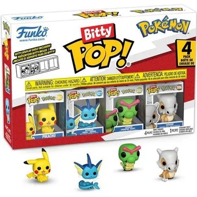 FUNKO BITTY POP! ANIME | POKEMON - 4PACK  (PIKACHU)