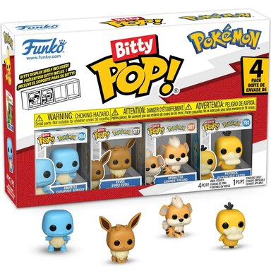 FUNKO BITTY POP! ANIME | POKEMON - 4PACK (SQUIRTLE)