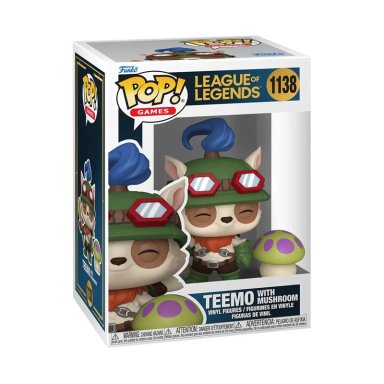 FUNKO POP! GAMES: LEAGUE OF LEGENDS - TEEMO WITH MUSHROOM 1138