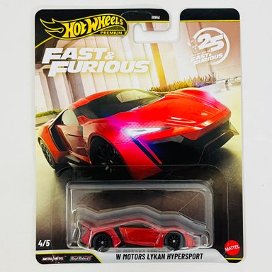 HOT WHEELS: PREMIUM | FAST AND FURIOUS - LYKAN HYPERSPORT