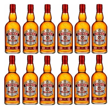 WHISKY CHIVAS REGAL 700 ML 12 AÑOS 12 UND