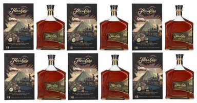 RON FLOR CAÑA 750 ML 18 AÑOS 6 UND