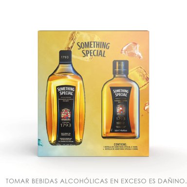WHISKY SOMETHING SPECIAL 750 ML + 200ML