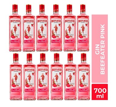 GIN BEEFEATER 700 ML PINK 12 UND