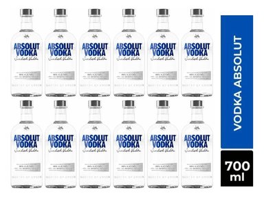 VODKA ABSOLUT 700 ML 12 UND