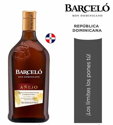 RON BARCELO AÑEJO 750 ML