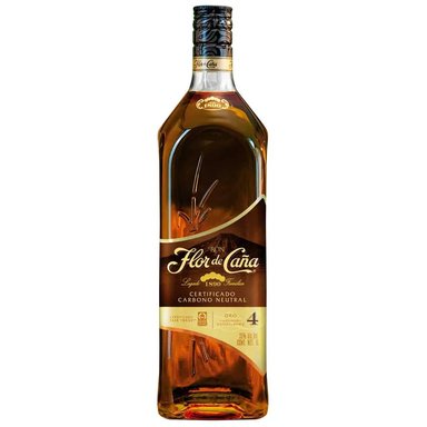 RON FLOR DE CAÑA 4 AÑOS 1 LT