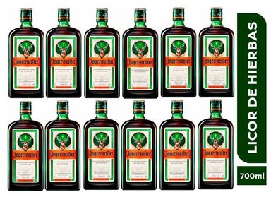 LICOR JAGERMEISTER 700ML - 12 UND