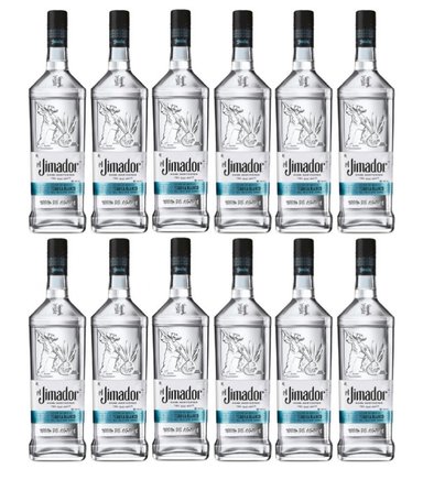 TEQUILA EL JIMADOR BLANCO 750ML -12 UND