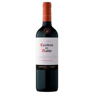 VINO CASILLERO DEL DIABLO CARMENERE  750 ML