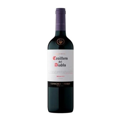 VINO CASILLERO DEL DIABLO MERLOT 750 ML