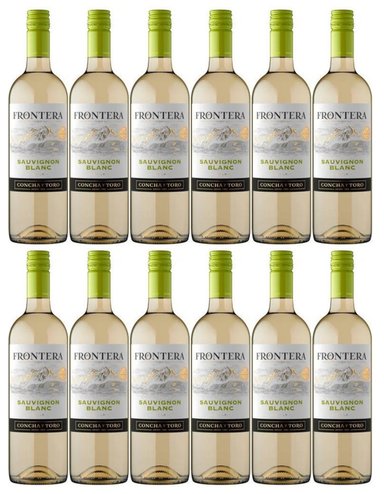 VINO FRONTERA SAUVIGNON BLANC 750ML - 12 UND