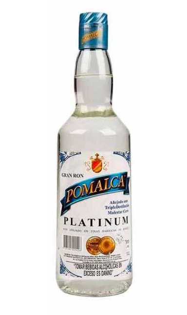 RON POMALCA PLATINUM BOTELLA 1L