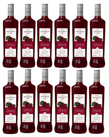 VINO MASCO DE CIRUELA SANTIAGO QUEIROLO 750ML - 12 UND