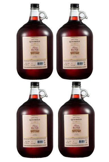 VINO SANTIAGO QUEIROLO ROSE 4L - 4 UND