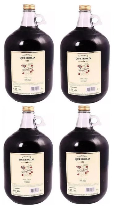 VINO SANTIAGO QUEIROLO MAGDALENA 4L - 4 UND
