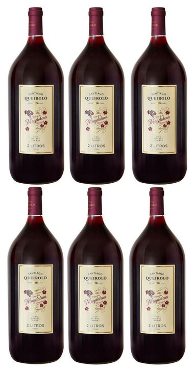 VINO SANTIAGO QUEIROLO MAGDALENA 2L - 6 UND
