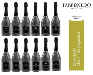 ESPUMANTE TABERNERO VITTORIA MUSCAT 750ML - 12 UND
