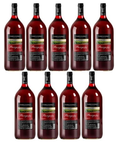 VINO TABERNERO BORGOÑA 2 L - 9 UND