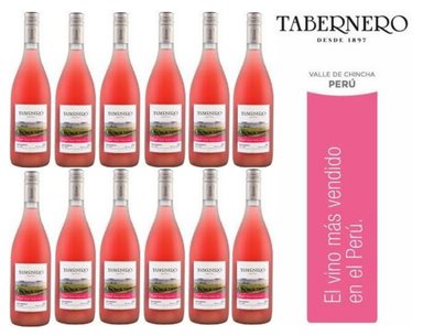 VINO TABERNERO GRAN SELECCIÓN ROSE 750ML - 12 UND