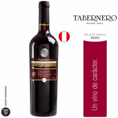 VINO TINTO TABERNERO CABERNET SAUVIGNON 750ML