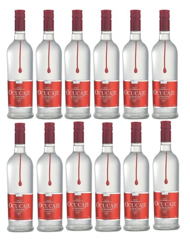PISCO OCUCAJE ACHOLADO 750 ML - 12 UND