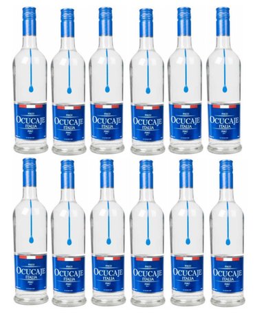 PISCO OCUCAJE ITALIA 750 ML -12 UND