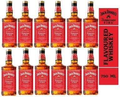 WHISKEY JACK DANIELS FIRE 750ML - 12 UND