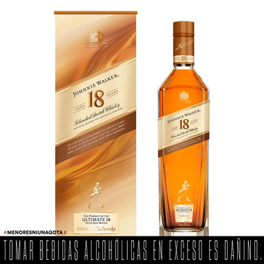 WHISKY JOHNNIE WALKER 18 AÑOS 750ML