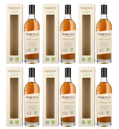 RON BARCELO ORGANIC 700ML - 6 UND