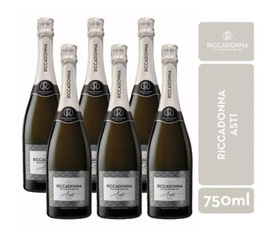 ESPUMANTE RICCADONNA ASTI 750ML - 6 UND