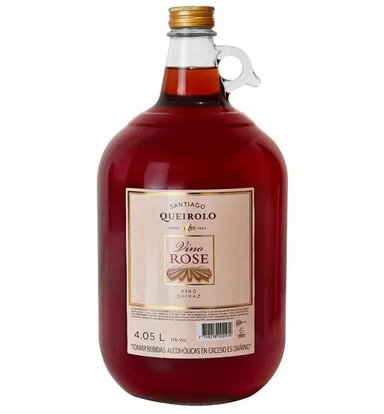VINO SANTIAGO QUEIROLO ROSE 4 LT
