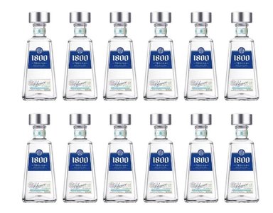 TEQUILA 1800 BLANCO 750ML - 12 UND