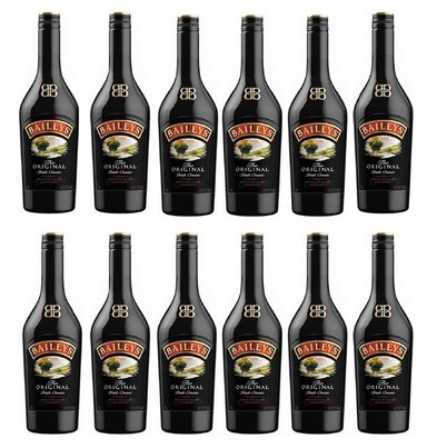 LICOR DE CREMA BAILEYS ORIGINAL 750ML - 12 UND